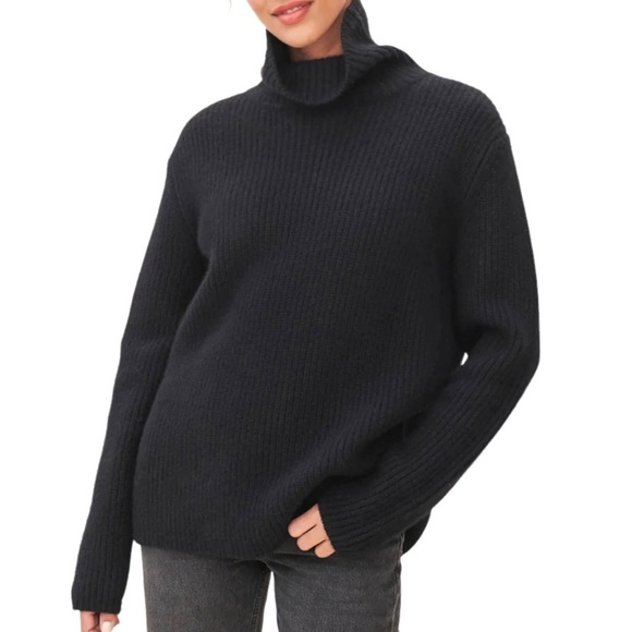 JENNI KAYNE | Cashmere Turtleneck Sweater - Picture 1 of 8